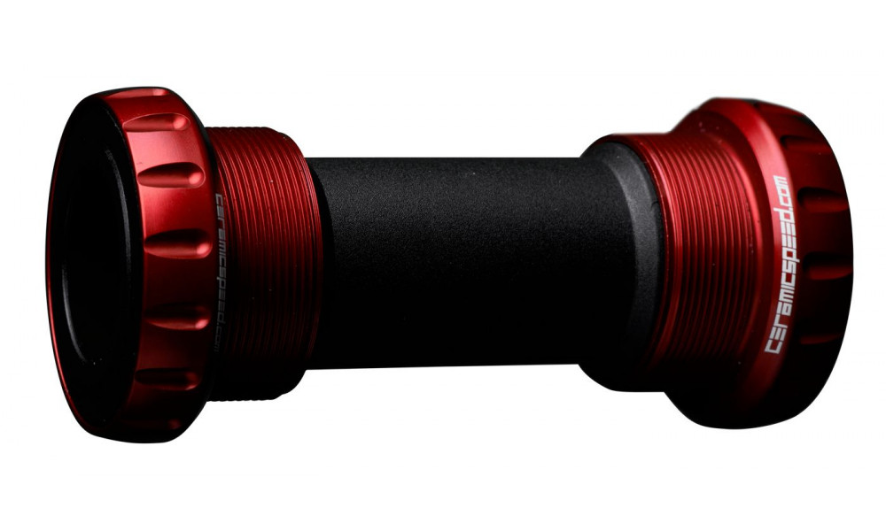 Keskiö CeramicSpeed BSA Road Coated 68mm for SRAM GXP 24 / 22,2mm red (101322) 