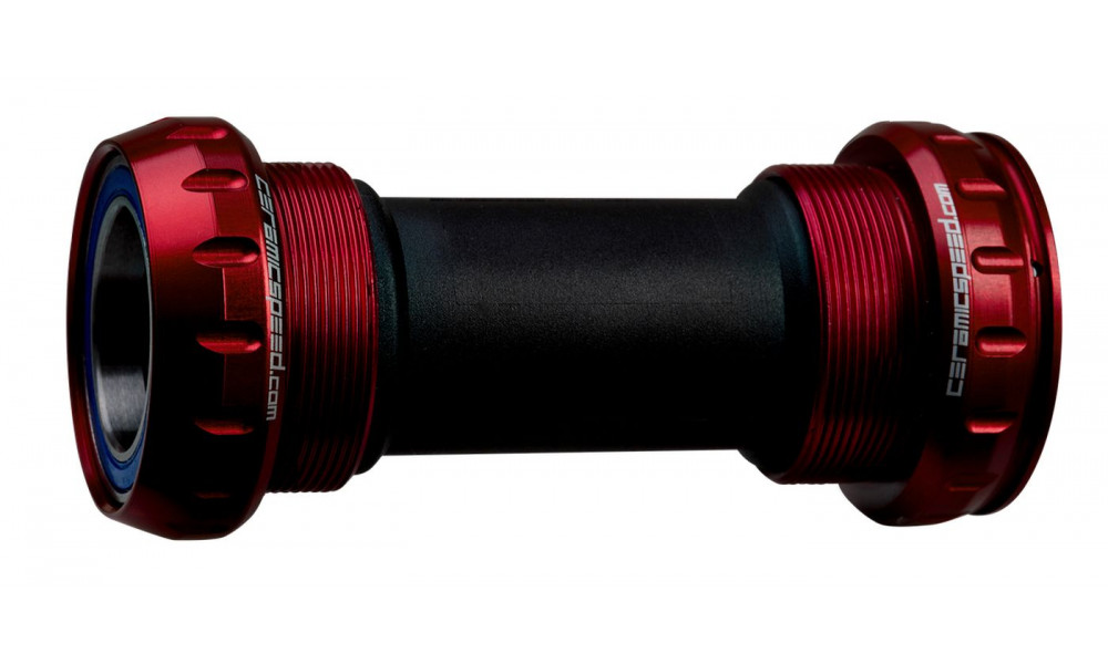 Keskiö CeramicSpeed BSA Coated 68mm for Campagnolo UltraTorque 25mm red (101314) 