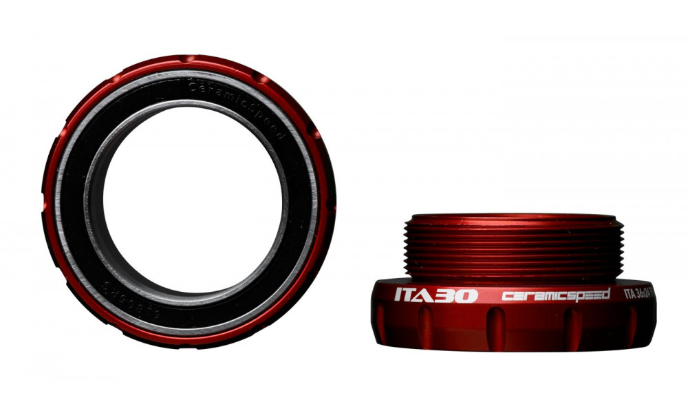 Keskiö CeramicSpeed ITA30 Coated 70mm red (101334) 