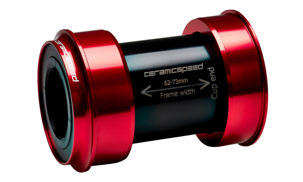 Keskiö CeramicSpeed Coated PF30A / PF46X73 for SRAM GXP 24 / 22,2mm red (104905) 