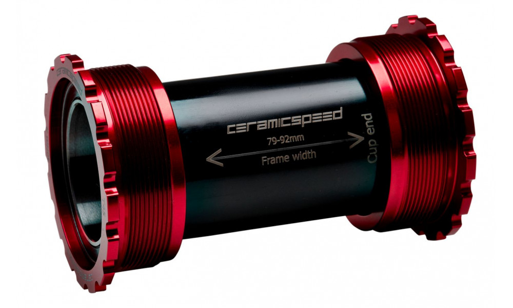 Keskiö CeramicSpeed T45 Coated Threadfit 82.5 red (105147) 