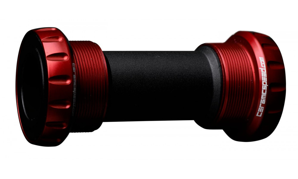 Keskiö CeramicSpeed BSA MTB Coated 73mm for SRAM GXP 24 / 22,2mm red (102050) 