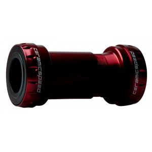 Keskiö CeramicSpeed MTB Coated BB30 MTB / PF42X73 for Shimano/FSA/Rotor 24mm red (106017)
