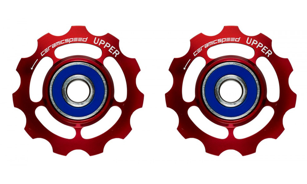 Takavaihtajan rissapyörät CeramicSpeed for SRAM 11s Alloy 626 red (101700) 