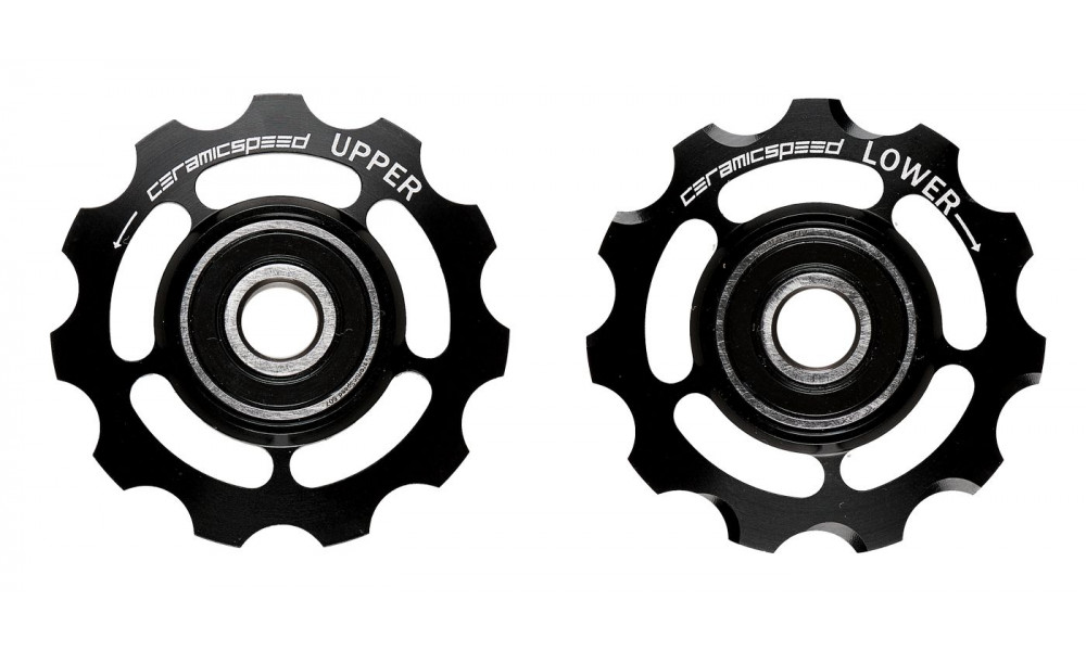 Takavaihtajan rissapyörät CeramicSpeed for Campagnolo 11s Alloy 607 black (101686) 