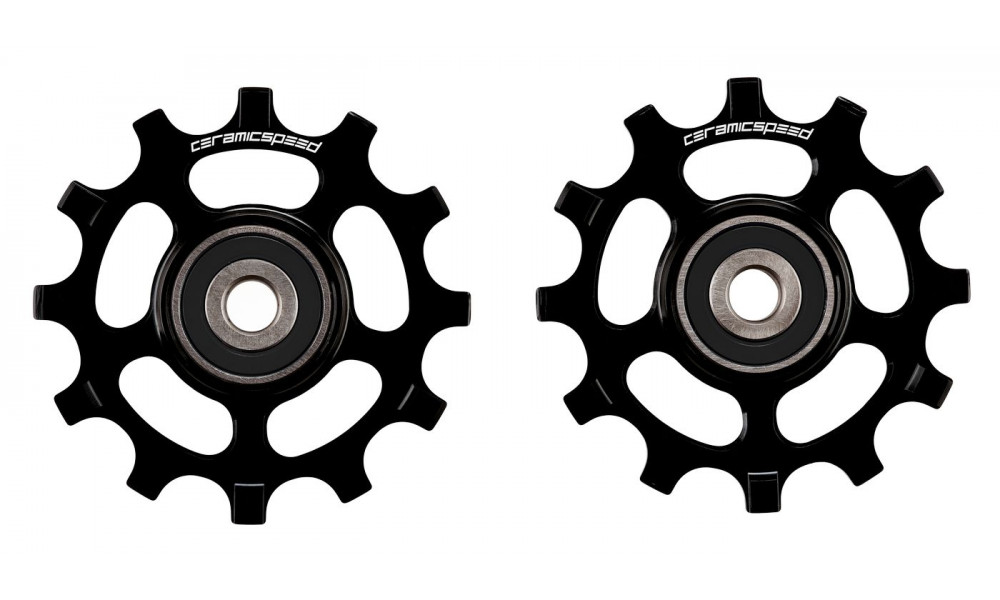 Takavaihtajan rissapyörät CeramicSpeed for Campagnolo 12s Alloy 607 stainless steel black (107518) 