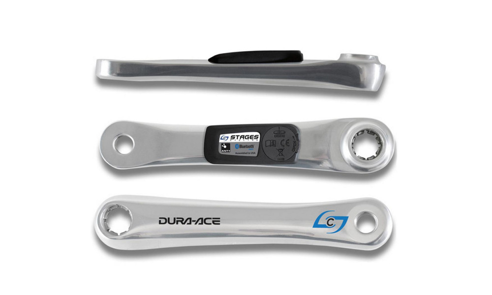 Vasen voimamittarikampi Stages Power L Shimano Dura-Ace Track 7710 (DATL) 