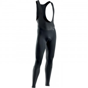Bib-pyöräilyhousut Northwave Fast Polar MS black