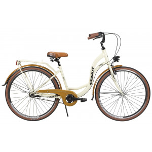 Polkupyörä AZIMUT Vintage 28" 3-speed 2023 cream-brown semi-matt