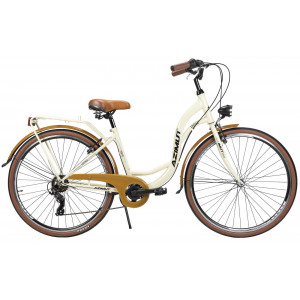 Polkupyörä AZIMUT Vintage TX-7 28" 2023 cream-brown semi-matt