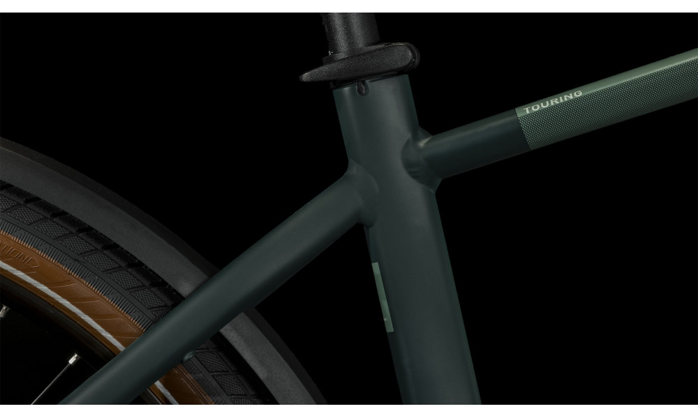 Sähköpyörä Cube Touring Hybrid ONE 500 darkgreen'n'green 2023 - 2
