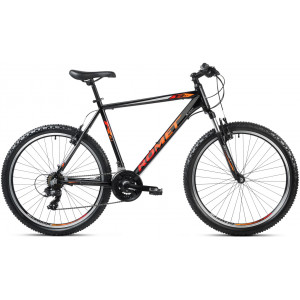 Polkupyörä Romet Rambler R6.1 26" 2023 black-orange-red