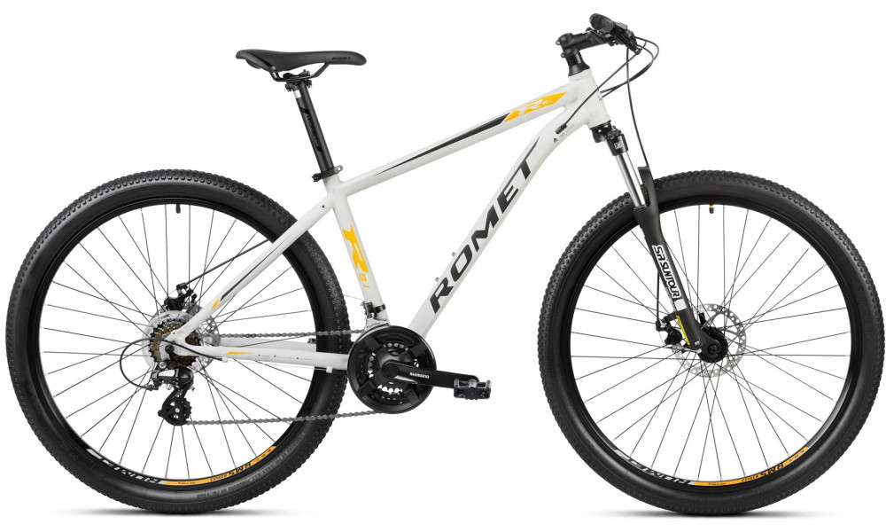 Polkupyörä Romet Rambler R9.1 29" 2023 grey-black-orange - 1