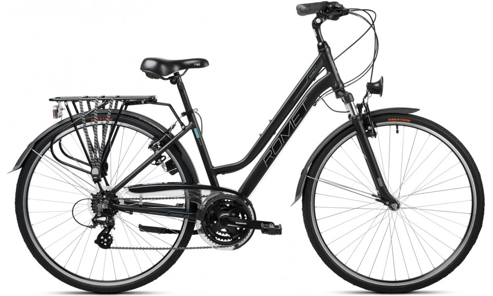Polkupyörä Romet Gazela 28" 2023 black-green - 1