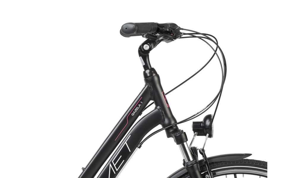 Polkupyörä Romet Gazela 1 28" 2023 black-pink - 4