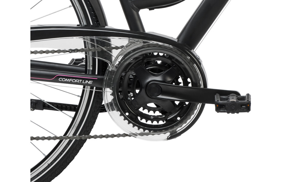 Polkupyörä Romet Gazela 1 28" 2023 black-pink - 6