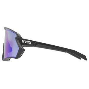 Lasit Uvex sportstyle 231 2.0 P black matt / mirror blue
