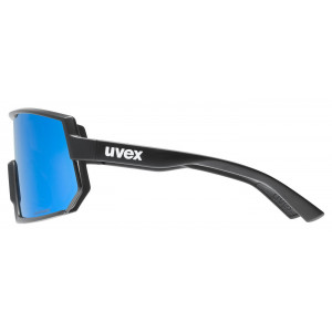 Pyöräilylasit Uvex sportstyle 235 P black matt / mirror blue