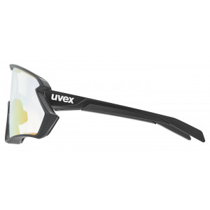 Lasit Uvex sportstyle 231 2.0 V black matt / litemirror red