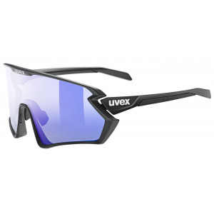 Lasit Uvex sportstyle 231 2.0 V black matt / litemirror blue