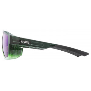 Lasit Uvex mtn style CV green matt fade / mirror green