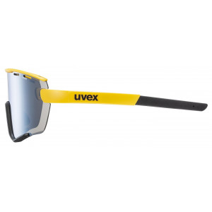 Pyöräilylasit Uvex sportstyle 236 Set sunbee-black matt / mirror silver
