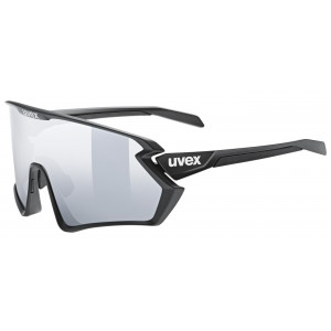 Pyöräilylasit Uvex sportstyle 231 2.0 Set black matt / mirror silver