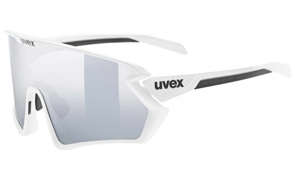 Lasit Uvex sportstyle 231 2.0 Set white-black matt / mirror silver - 1