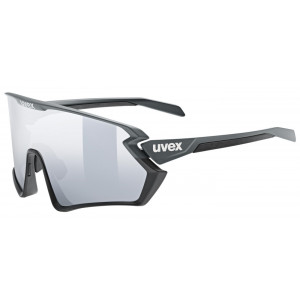 Pyöräilylasit Uvex sportstyle 231 2.0 grey black matt / mirror silver
