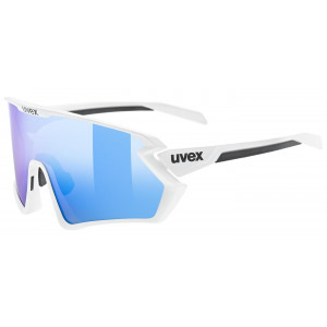Pyöräilylasit Uvex sportstyle 231 2.0 white matt / mirror blue