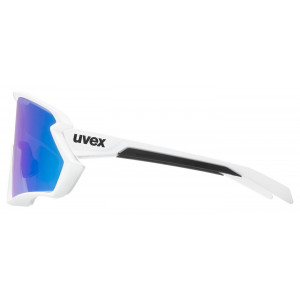 Pyöräilylasit Uvex sportstyle 231 2.0 white matt / mirror blue