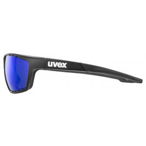 Lasit Uvex sportstyle 706 black matt / mirror blue