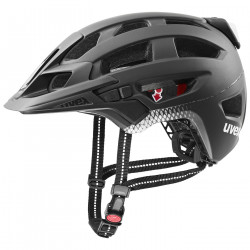 Pyöräilykypärän Uvex finale light 2.0 black-silver matt