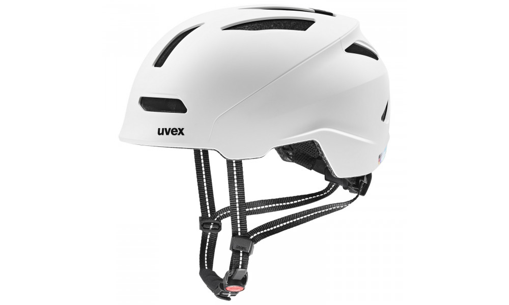 Pyöräilykypärän Uvex urban planet white matt - 1