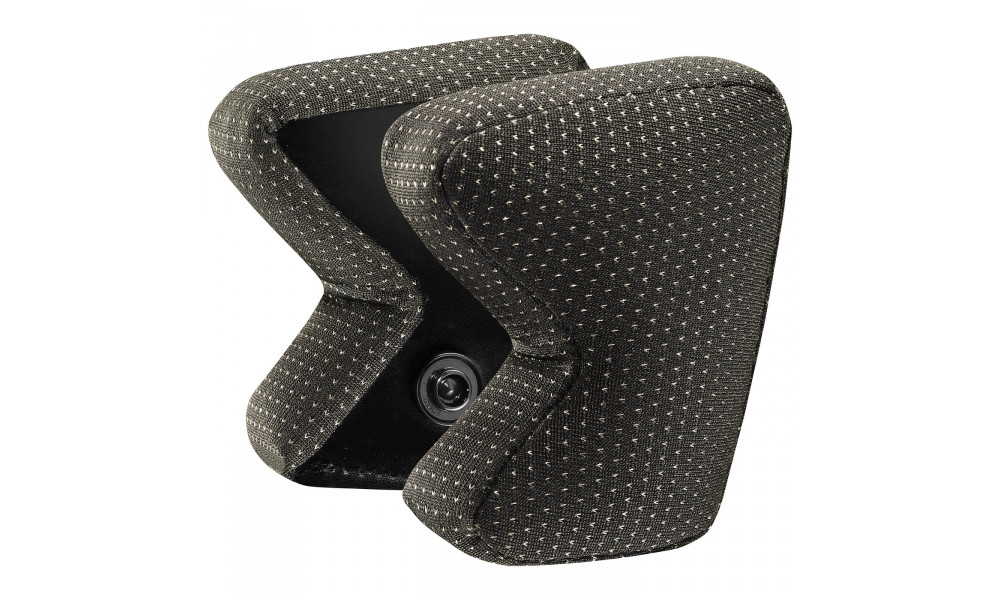 Kypärän varaosa Uvex revolt (MIPS) cheek pads black 