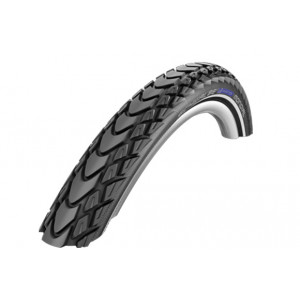 Rengas 26" Schwalbe Marathon Mondial HS 428, Perf Wired 50-559 / 26x2.00 Black-Reflex