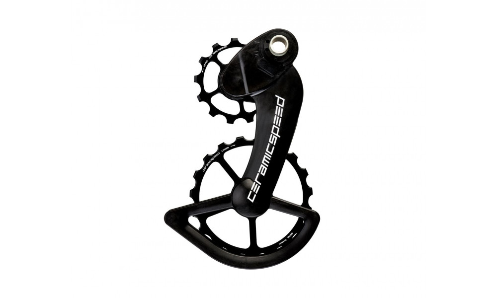 Takavaihtajan rissapyörät CeramicSpeed Oversized for Campagnolo 12s EPS Alloy 607 stainless steel black (107426) 