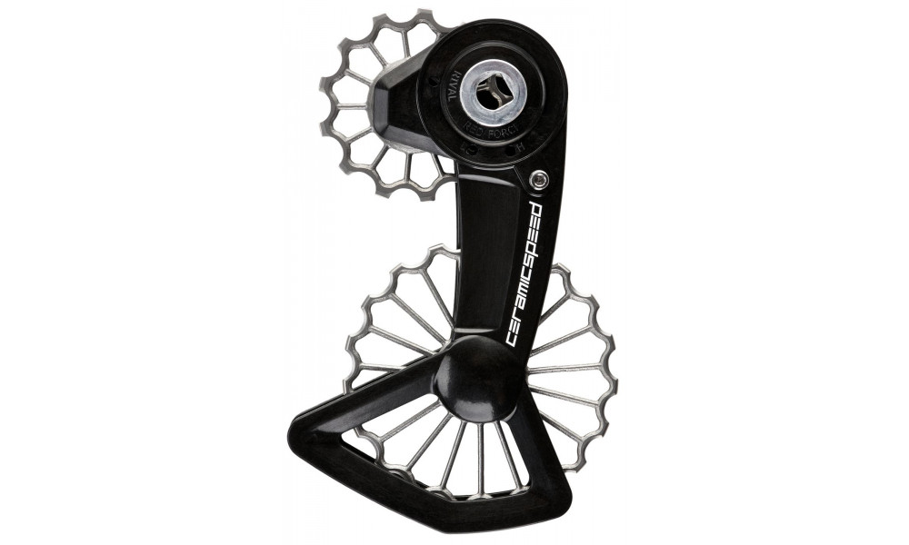 Takavaihtajan rissapyörät CeramicSpeed Oversized X 3DTi for SRAM Red/Force/Rival AXS XPLR Ct 07 Coated (111351) 