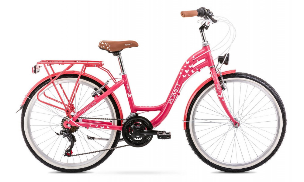Polkupyörä Romet Panda 1 24" Alu 2023 pink - 1