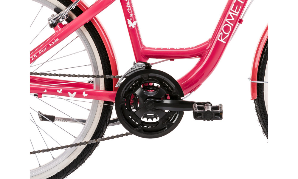 Polkupyörä Romet Panda 1 24" Alu 2023 pink - 6