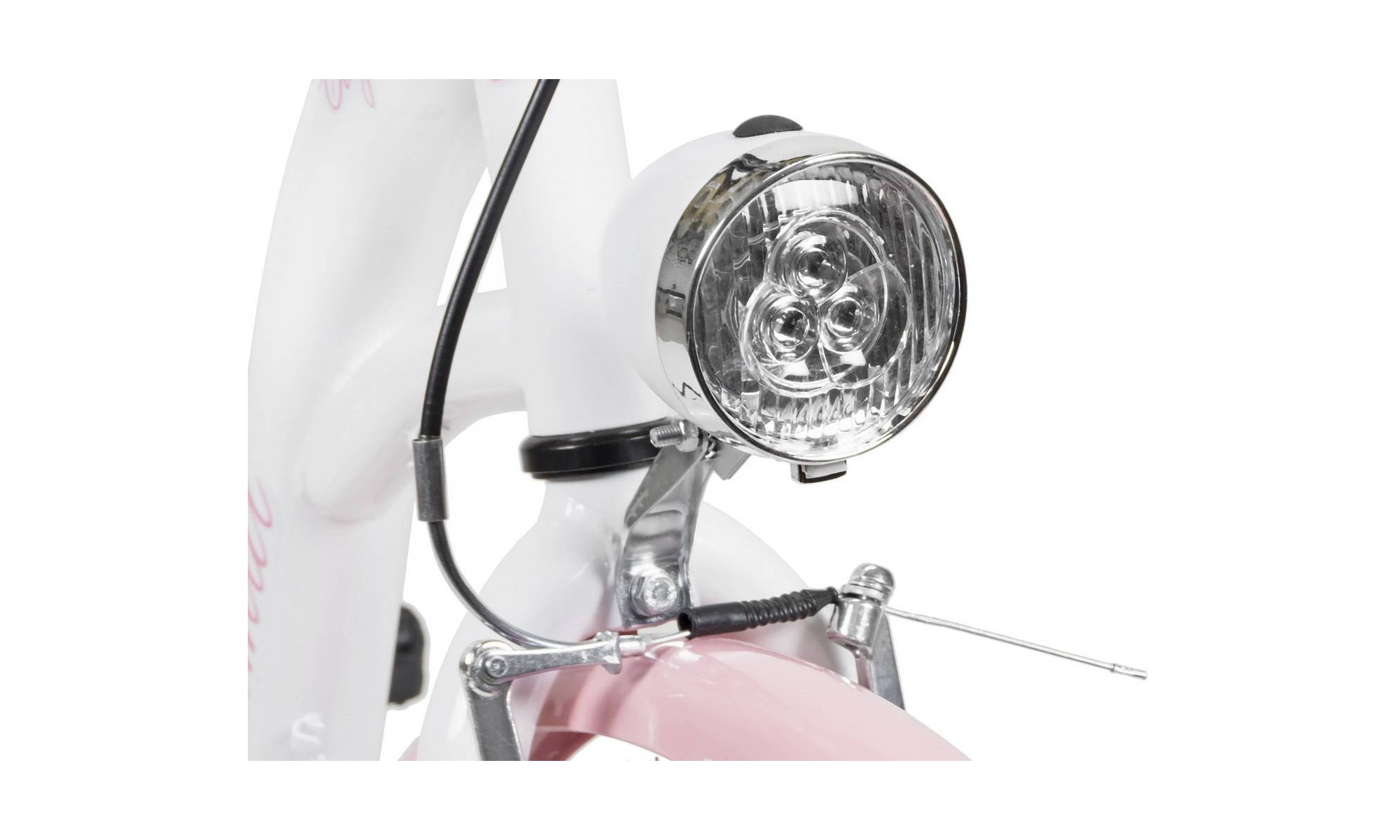 Polkupyörä AZIMUT City Lux 26" 2025 white-pink - 6