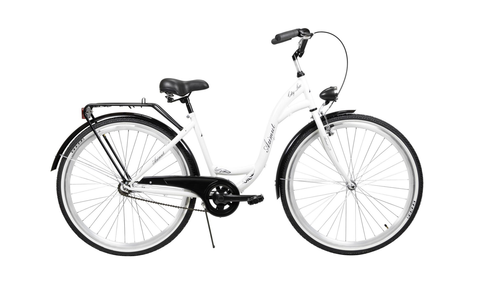 Polkupyörä AZIMUT City Lux 28" 2025 white-black - 8