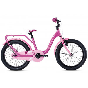 Polkupyörä S'COOL niXe 18" 1-speed coaster-brake Aluminium pink-baby pink