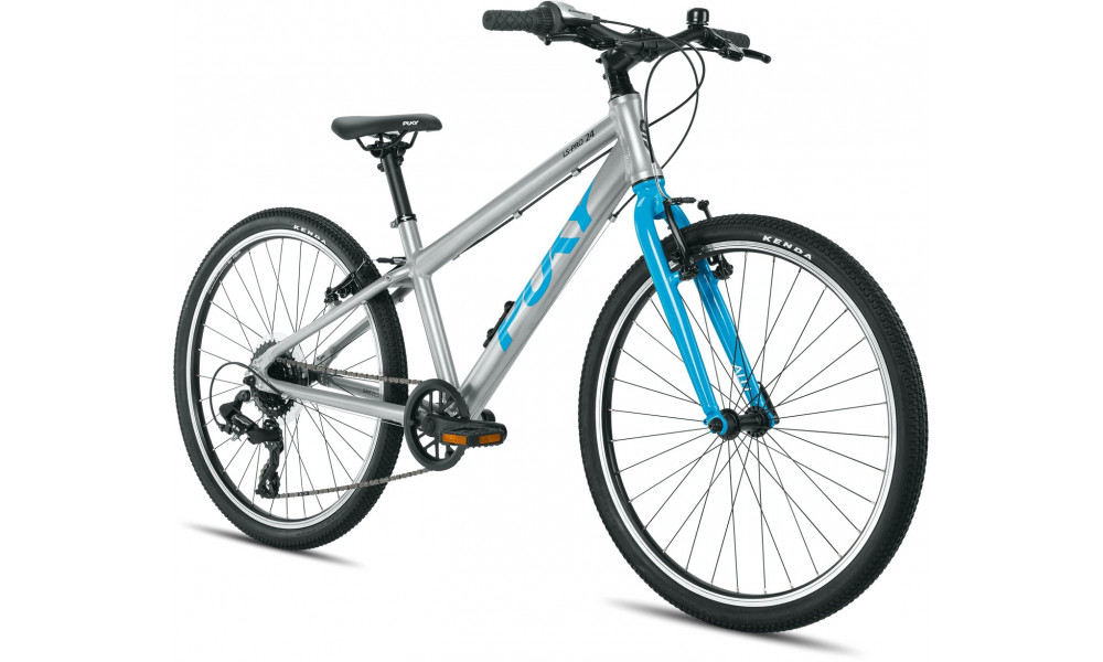 Polkupyörä PUKY LS-PRO 24-8 Alu silver/fresh blue - 1