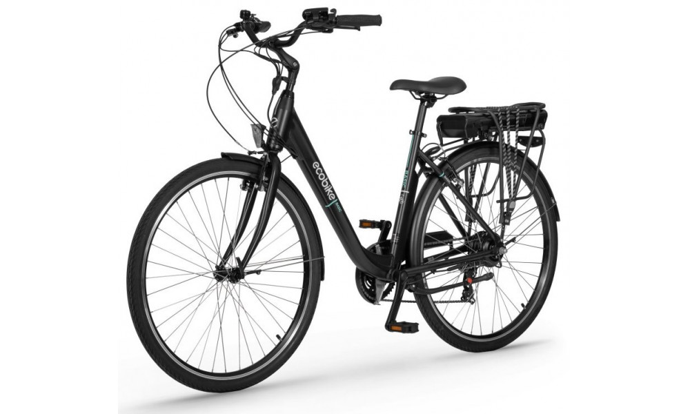Sähköpyörä Ecobike Basic 28" 2026 black - 9