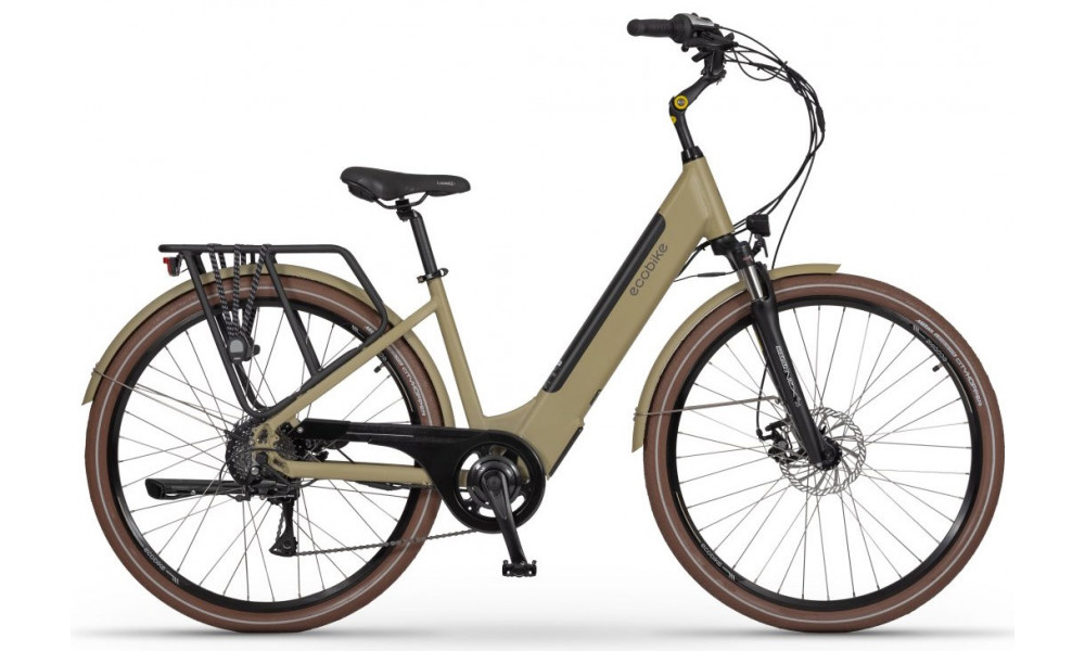 Sähköpyörä Ecobike X-City 28" 2023 cappuccino - 9