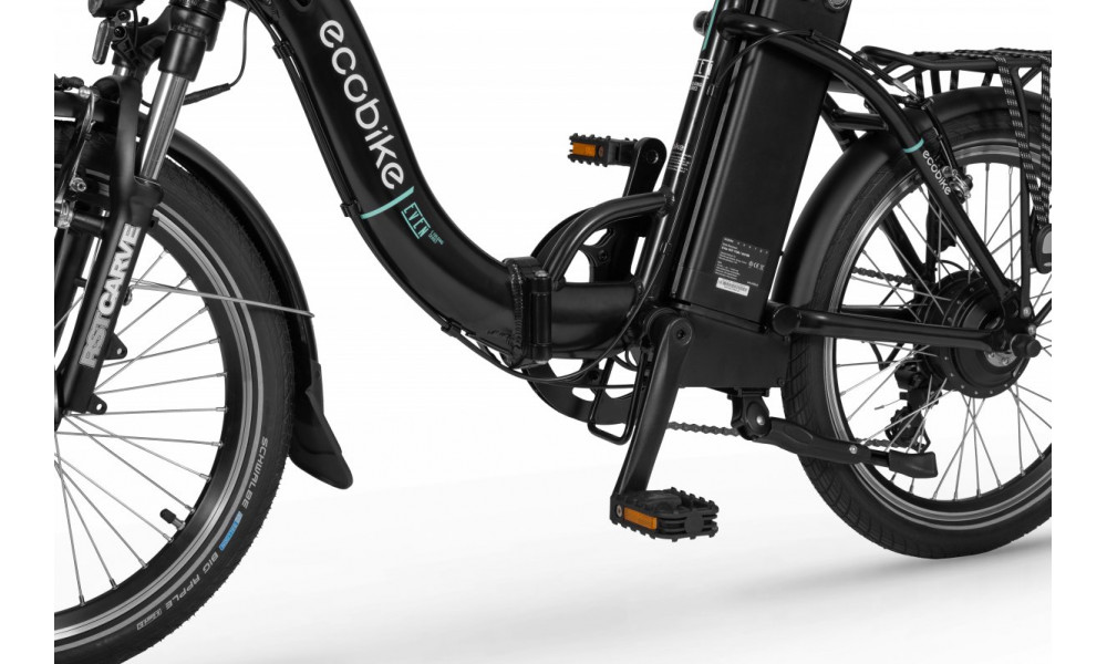 Sähköpyörä Ecobike Even 20" 2025 black - 2