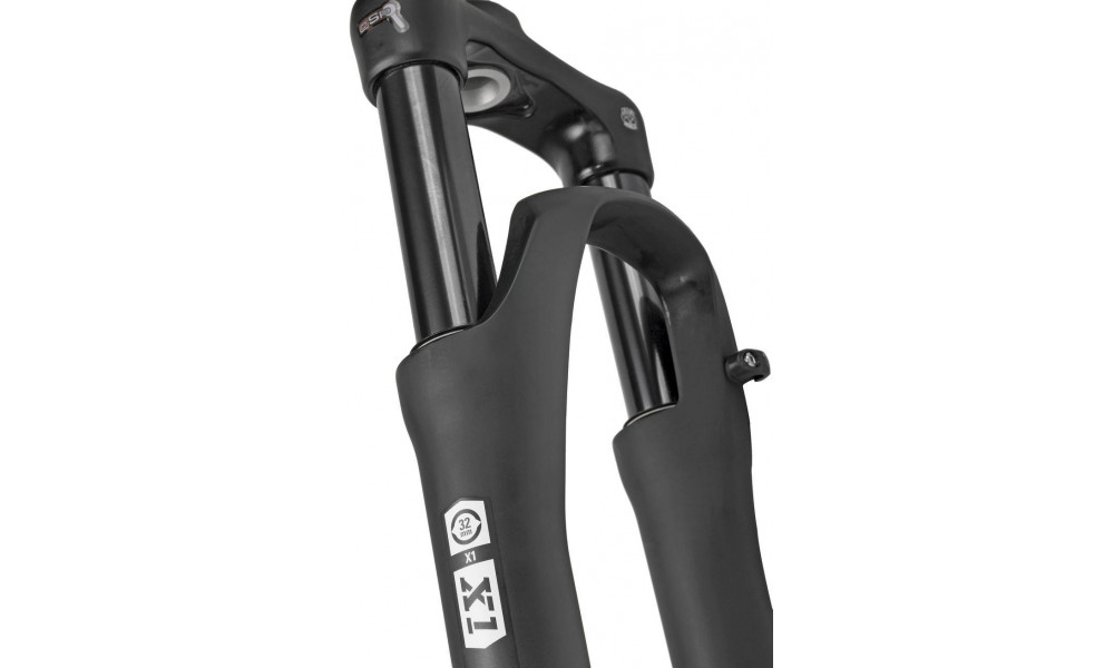 Joustohaaruka SR Suntour X1 32 RLR Coil DS 27.5" 100mm 1-1/8" 9x100mm black matt - 3