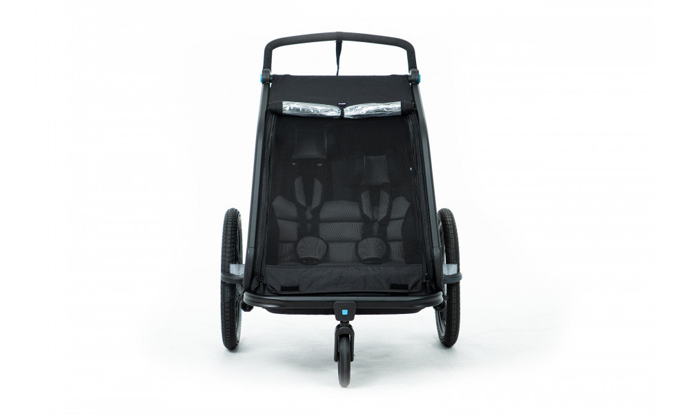 Pyörävaunu Cube Double CMPT black - 7