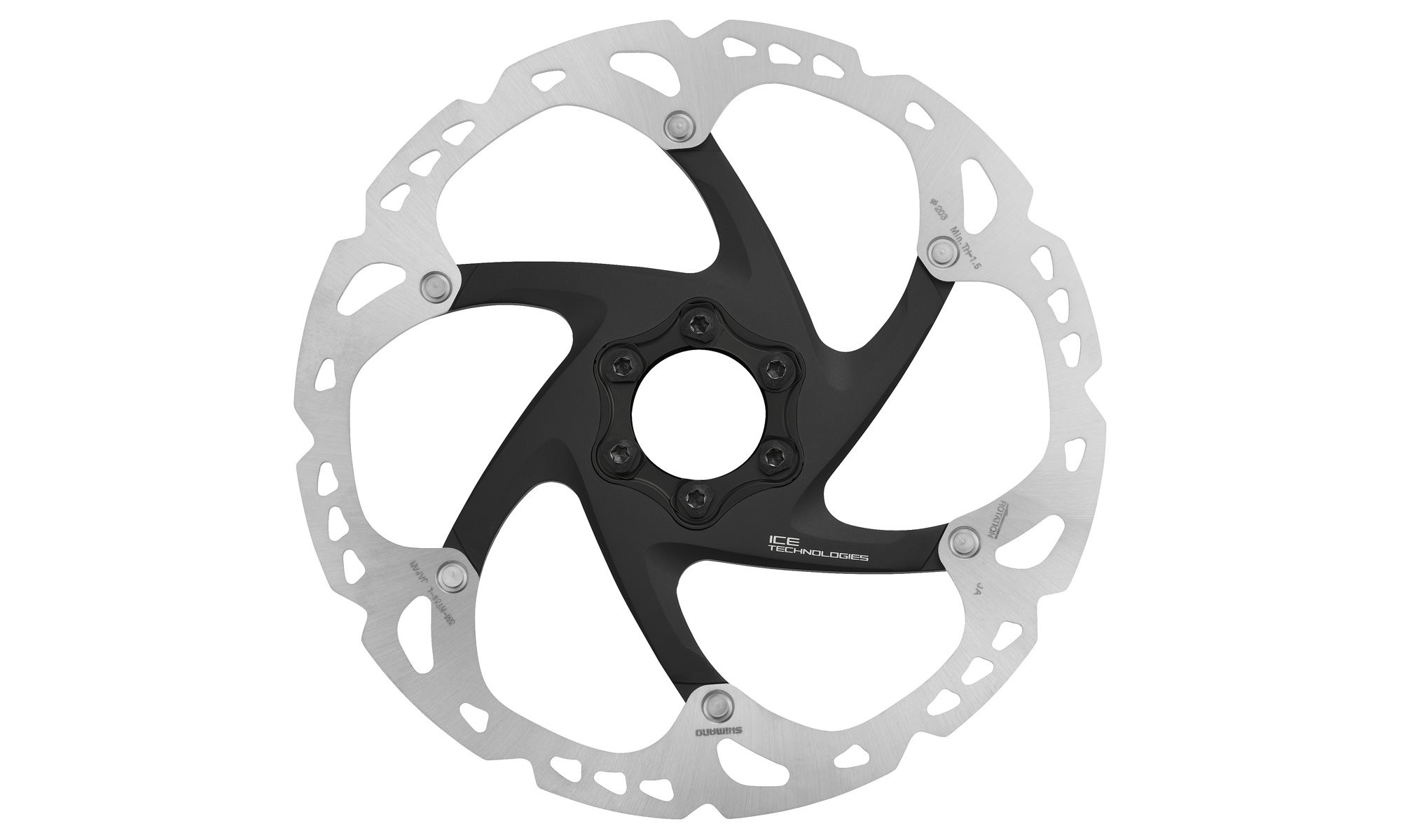 Jarrulevy Shimano XT SM-RT86 203MM 6-bolt - 1